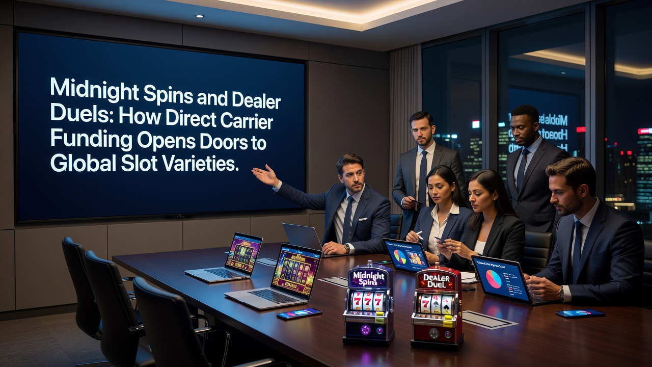 Live dealer tables and varied slot reels available via direct carrier deposits for international content