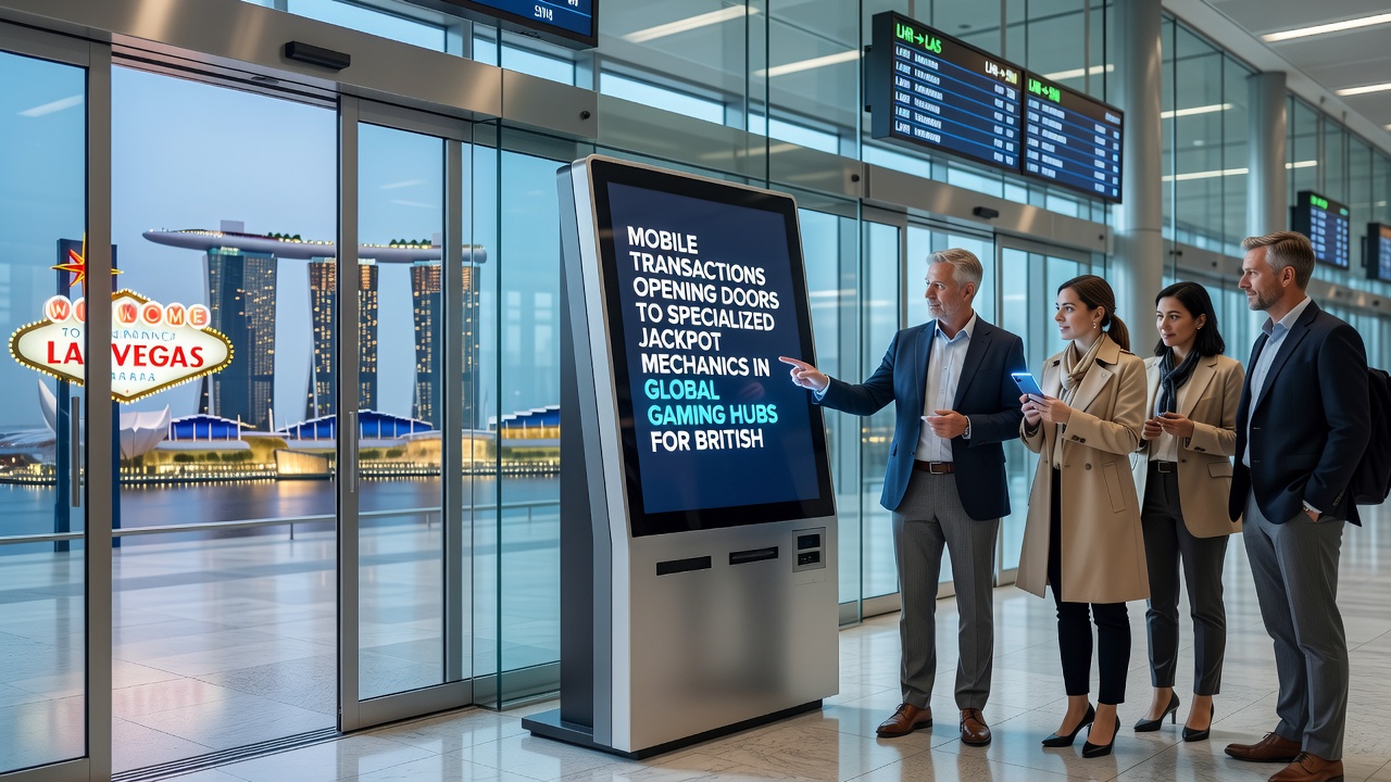 Global gaming hubs showcasing jackpot mechanics supported by mobile transaction flows