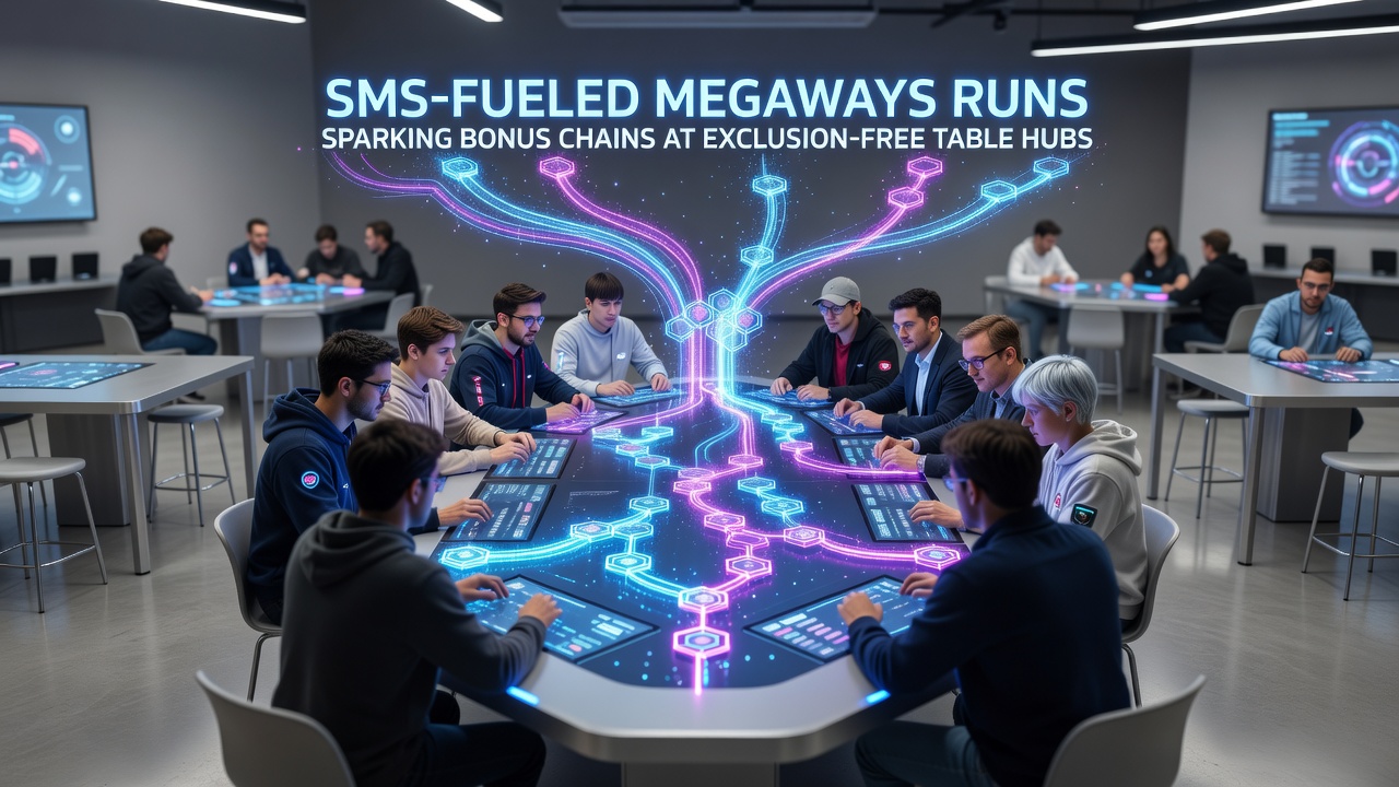 Live dealer tables operating alongside Megaways displays funded through SMS billing at exclusion-free sites